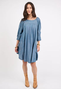 Ivy Jane/ Uncle Frank Denim Multi Panel Dress